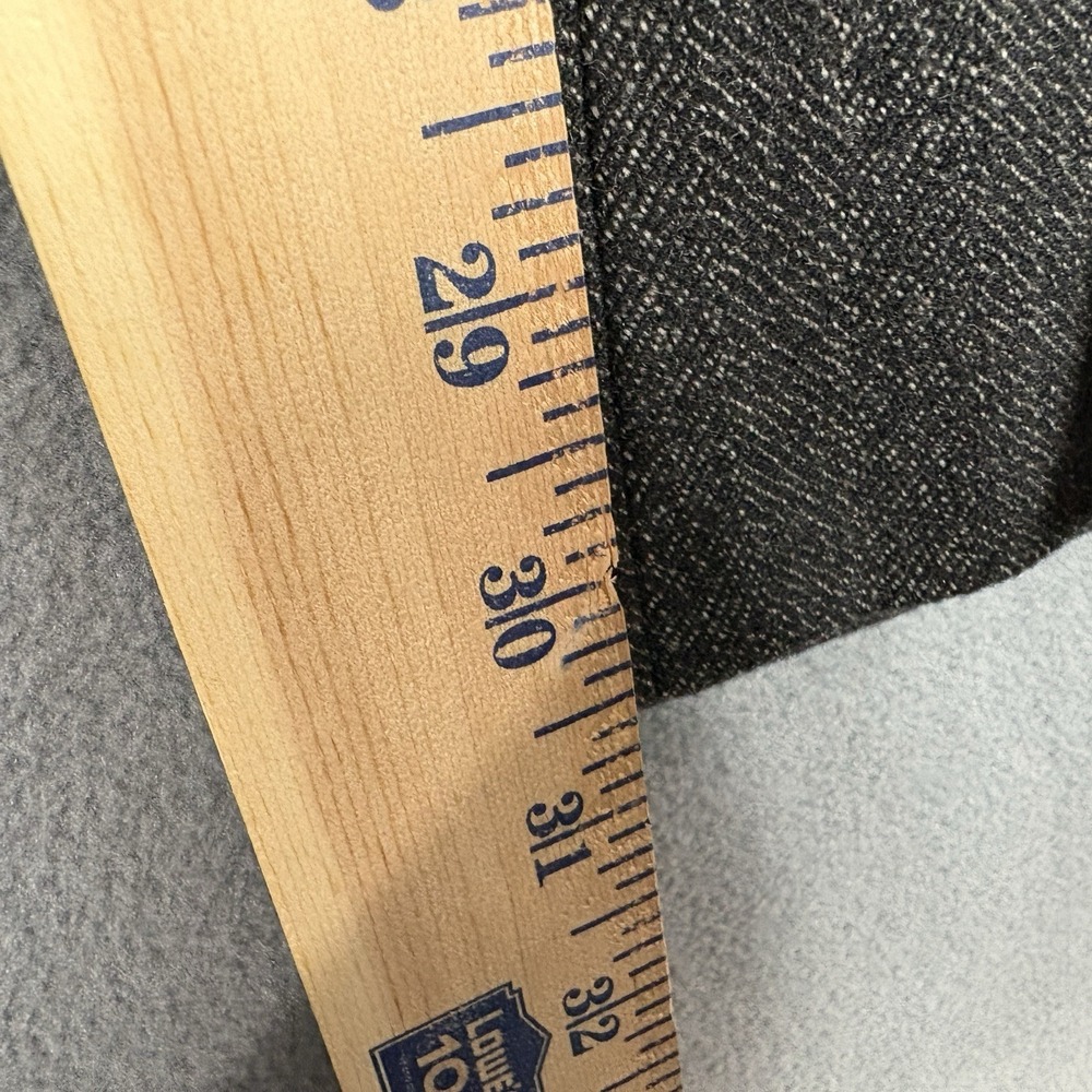 Lauren Ralph Lauren Size 14 Wool Herringbone Dress Pants Gray Black Lined - Picture 10 of 10